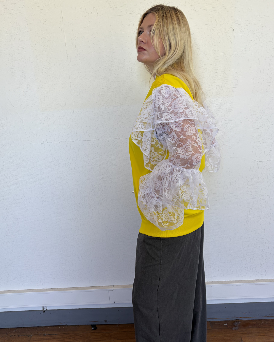 #93 Veste de sur-vêtement dentelle