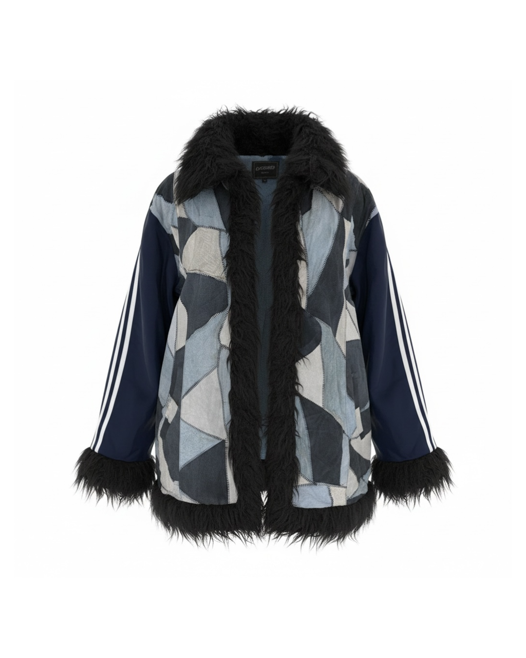 #97 Blue Afghan coat