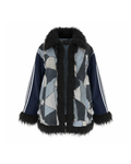 #97 Blue Afghan coat
