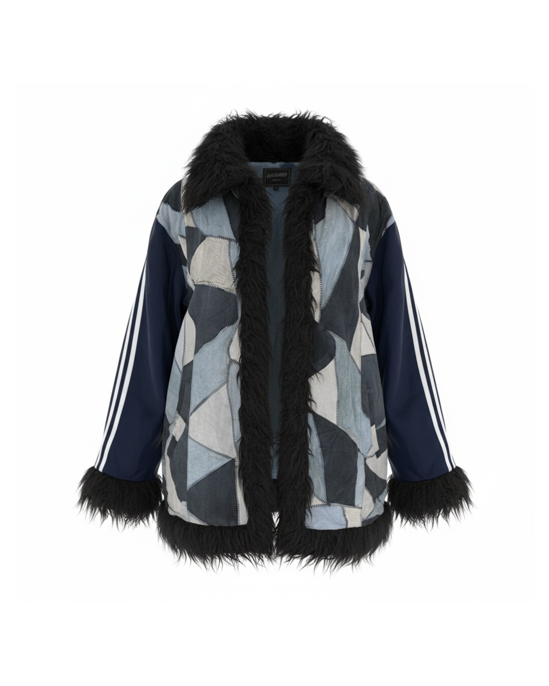 #97 Blue Afghan coat