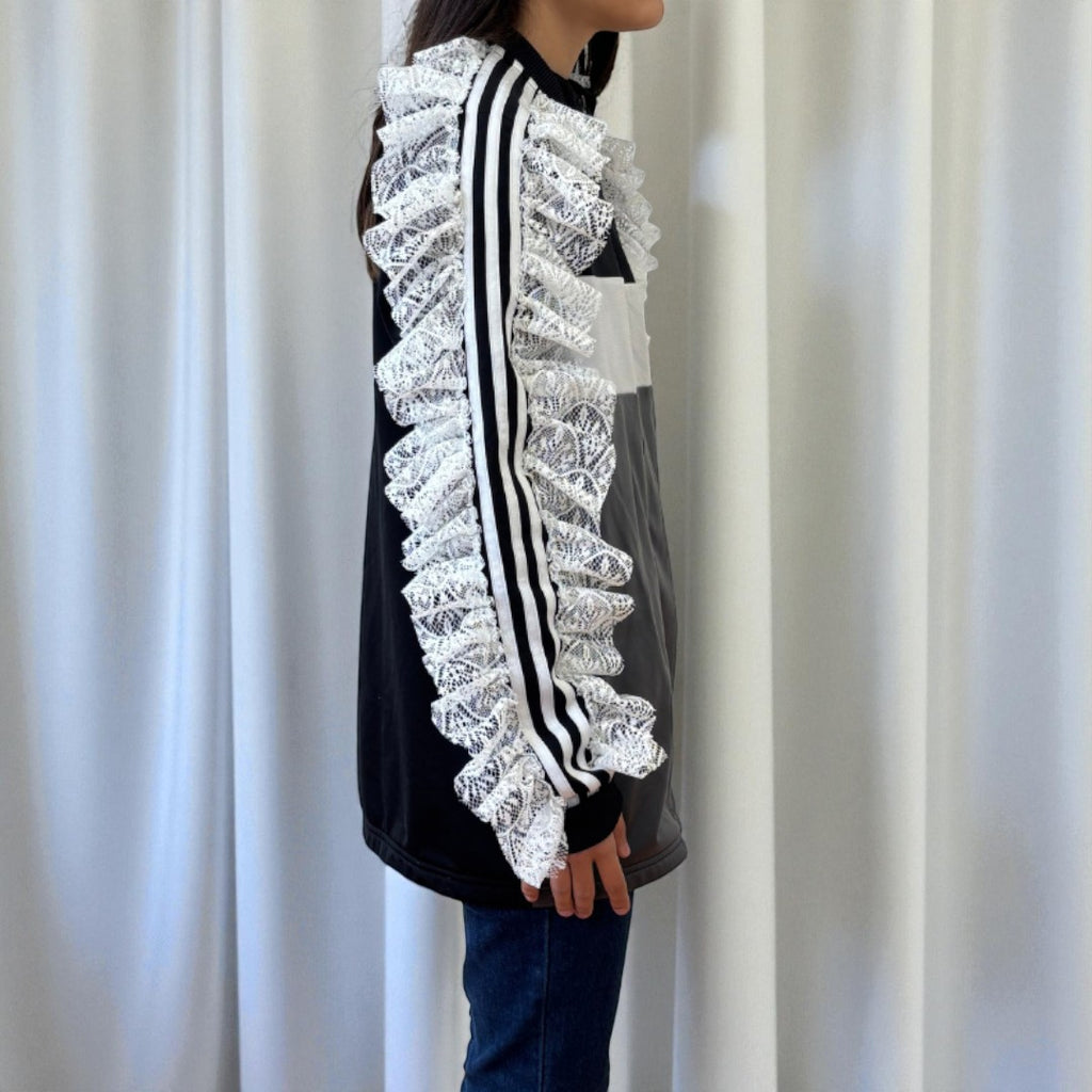 #7 Veste de sur-vêtement Adidas froufrous
