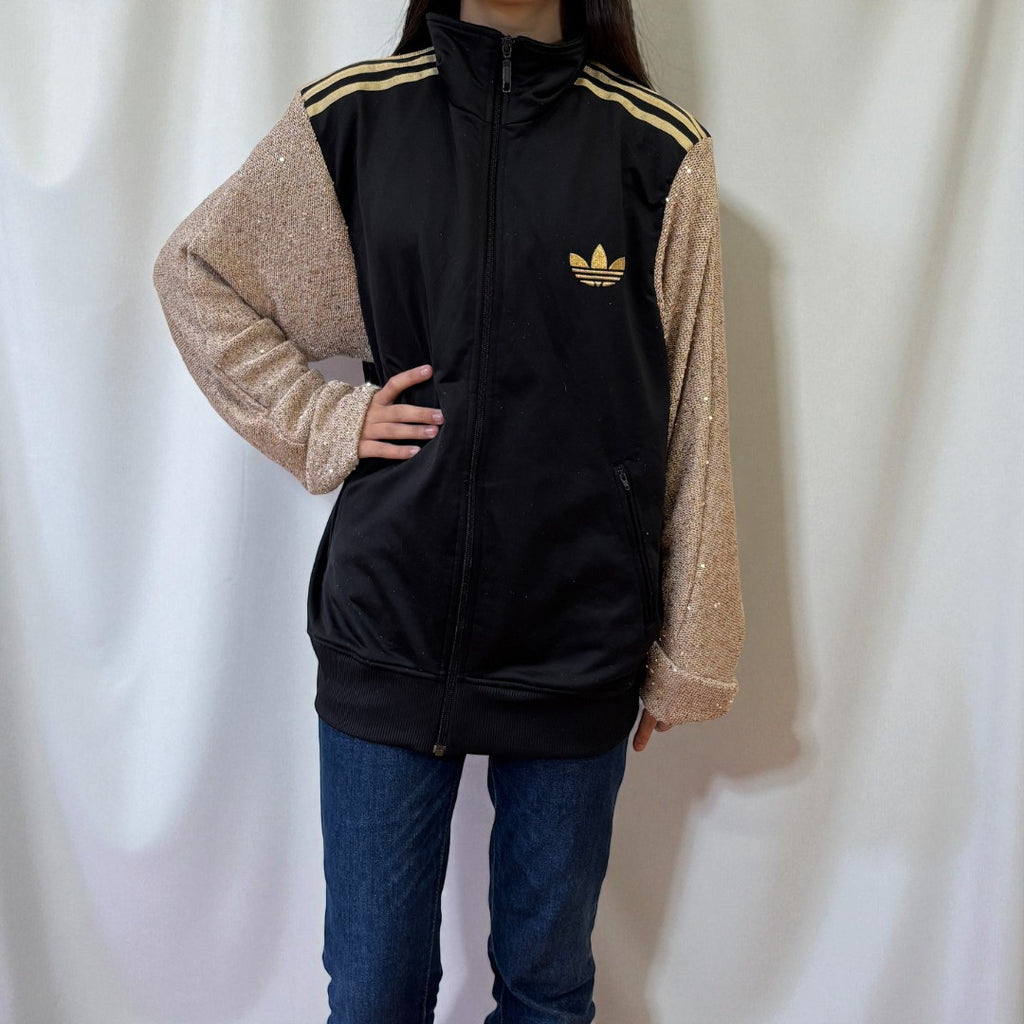#3 Veste de sur-vêtement Adidas à manches pull