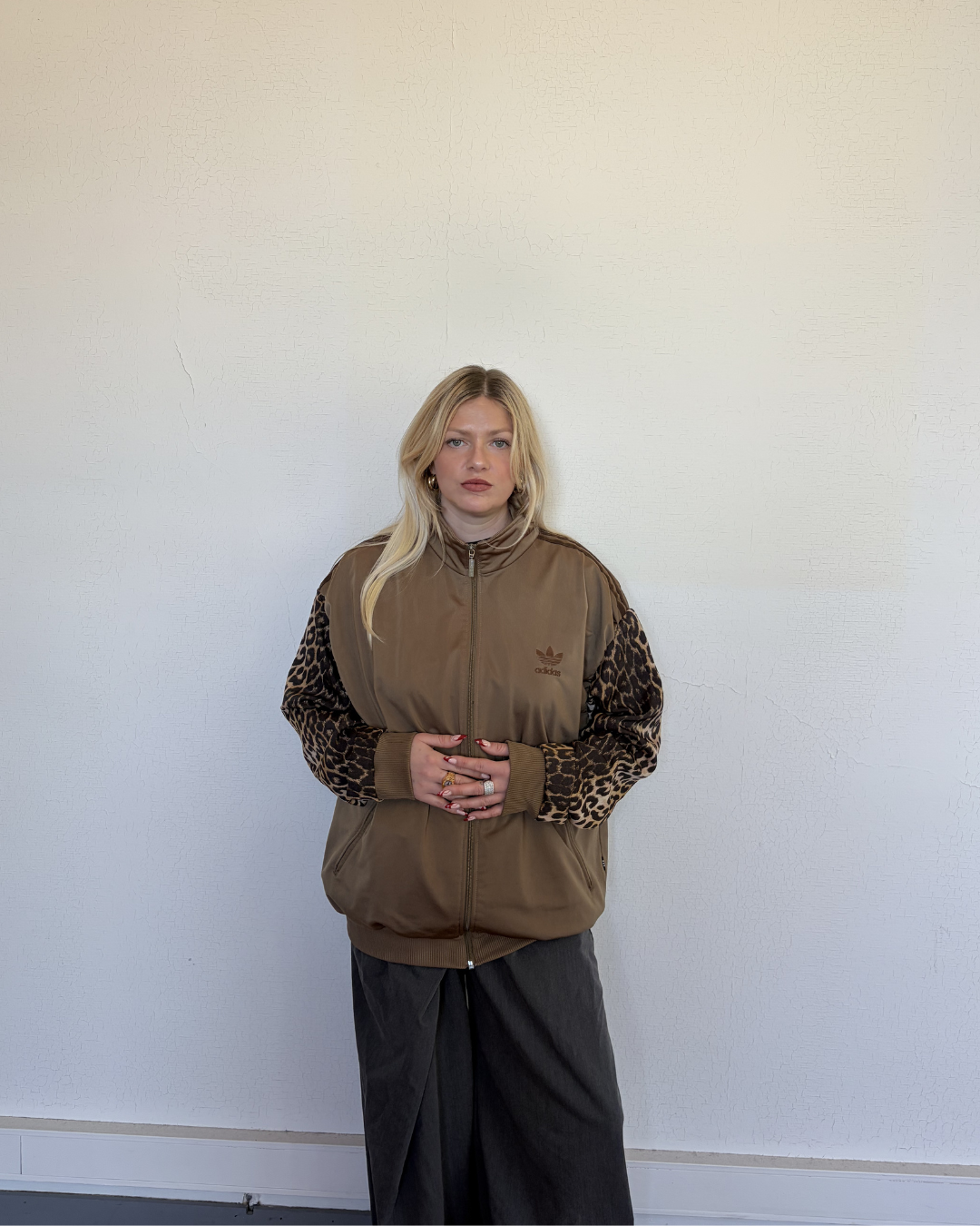 #85 Veste adidas cheetah print