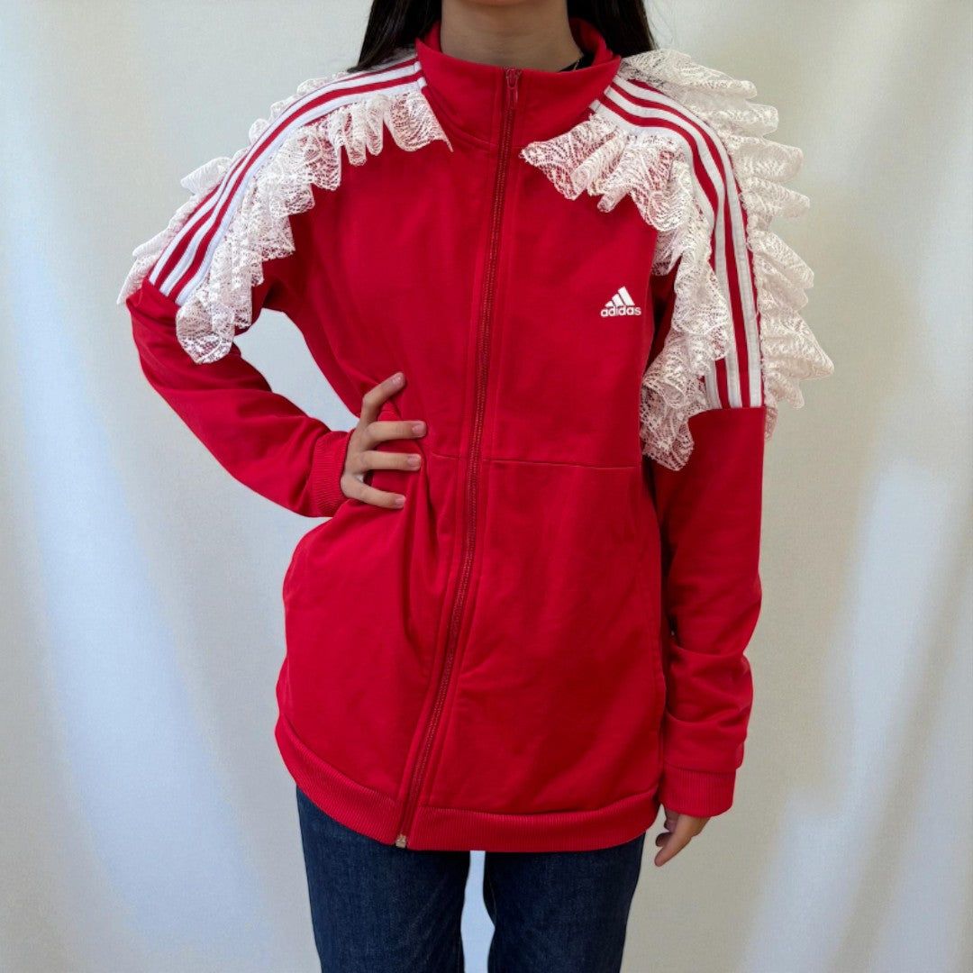 #10 Veste de sur-vêtement Adidas froufrous