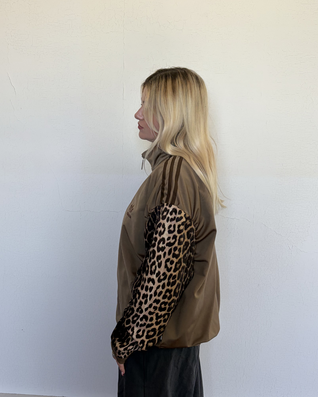 #85 Veste adidas cheetah print