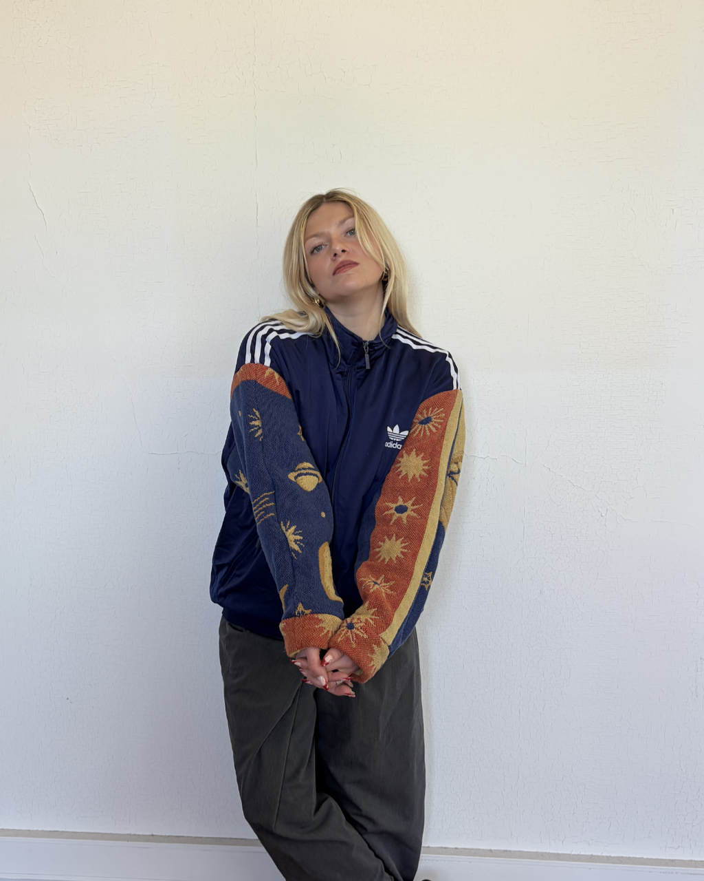 #100 Veste de sur-vêtement manches plaid