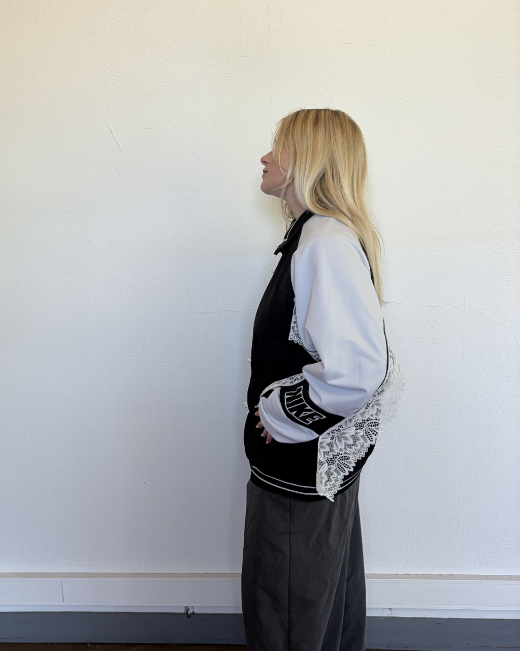 #87 Veste de sur-vêtement dentelle