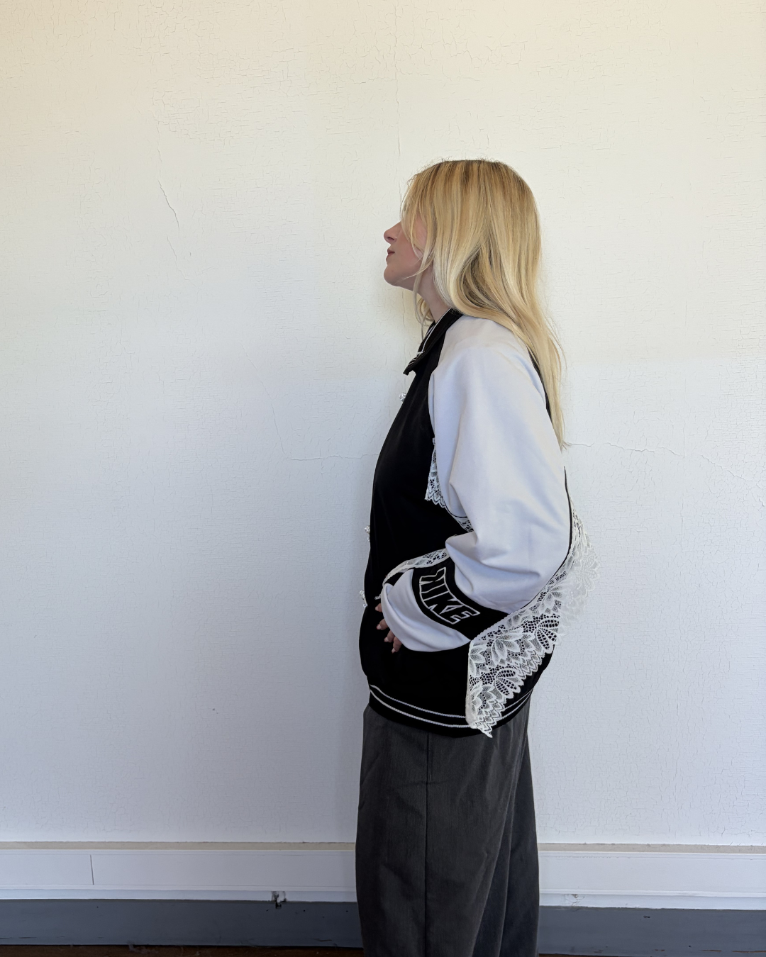 #87 Veste de sur-vêtement dentelle