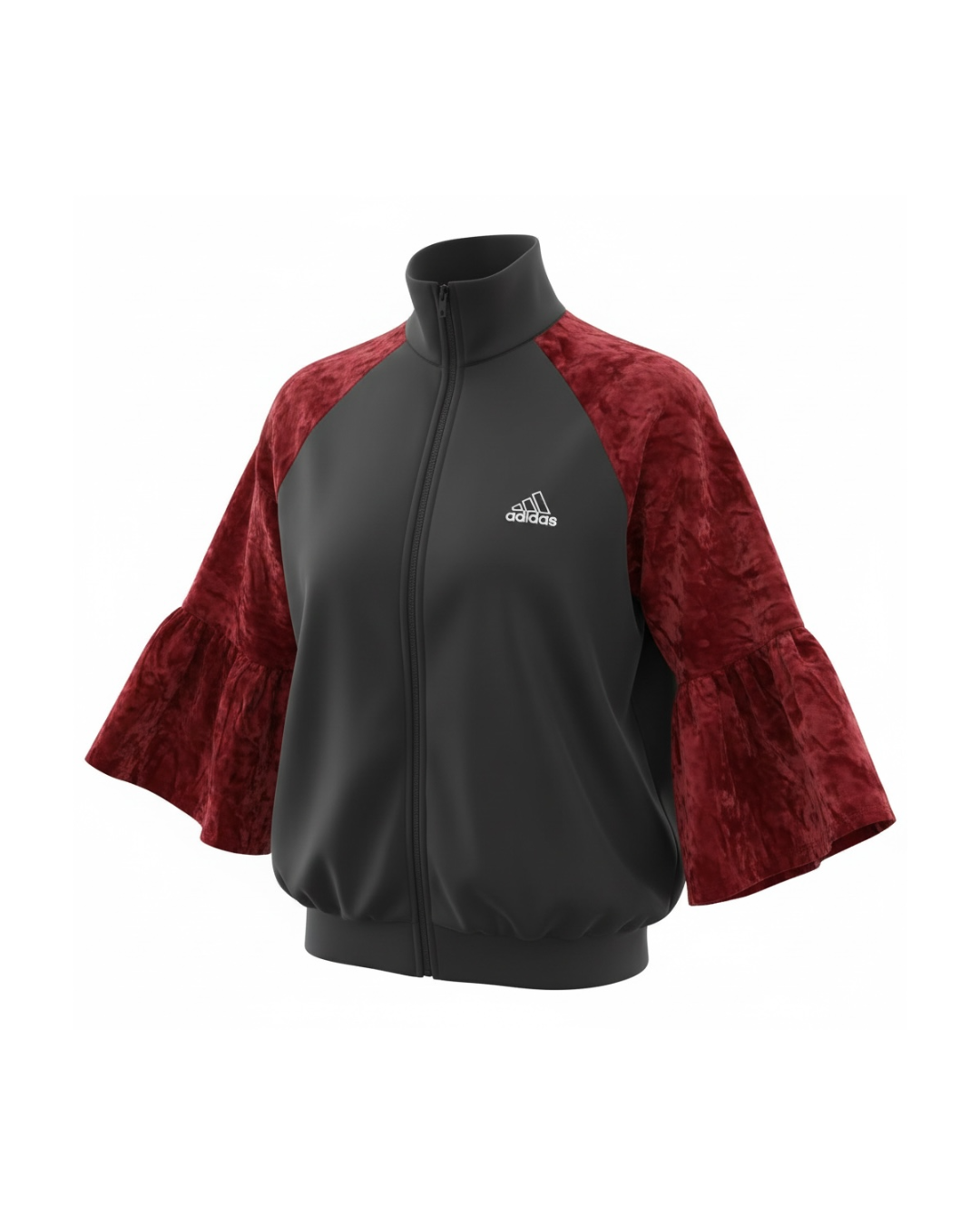 #98 Veste de sur-vêtement Adidas manches velours