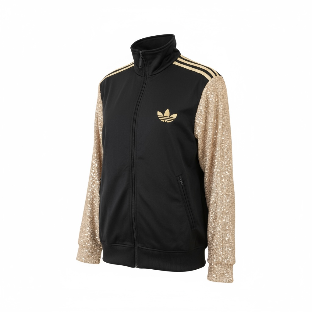 #3 Veste de sur-vêtement Adidas à manches pull