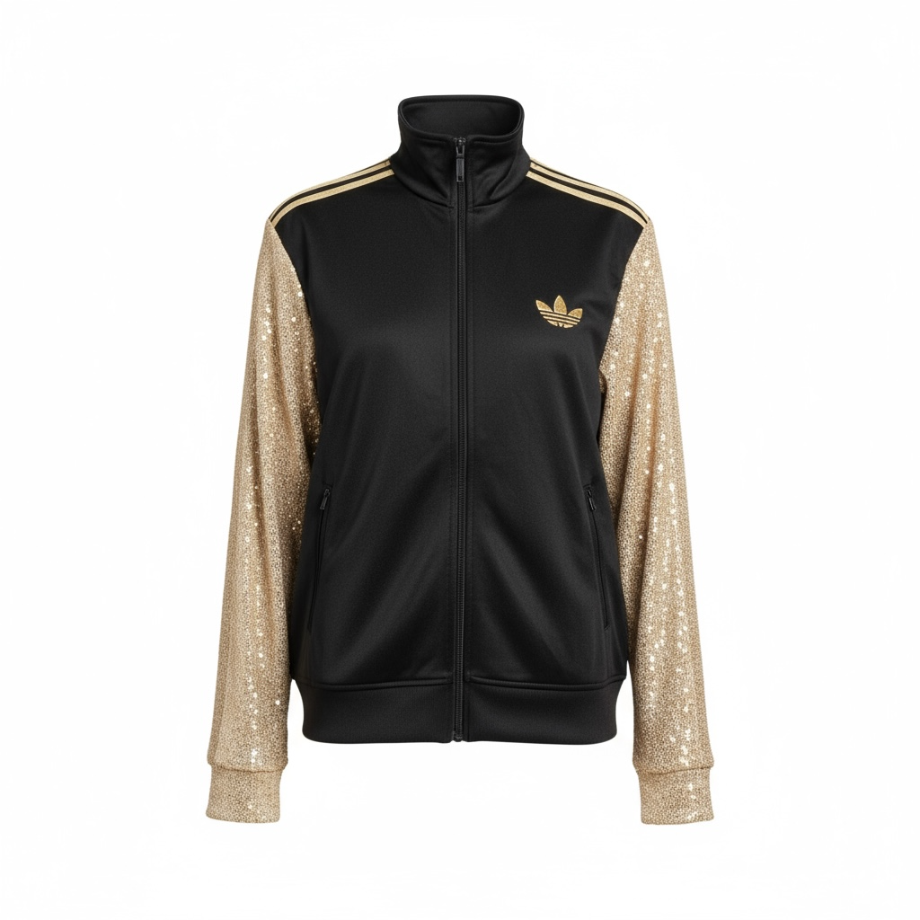#3 Veste de sur-vêtement Adidas à manches pull