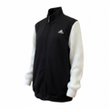 #11 Veste de sur-vêtement Adidas noire à manches pull