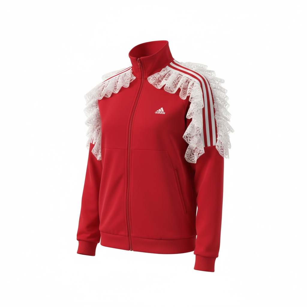 #10 Veste de sur-vêtement Adidas froufrous