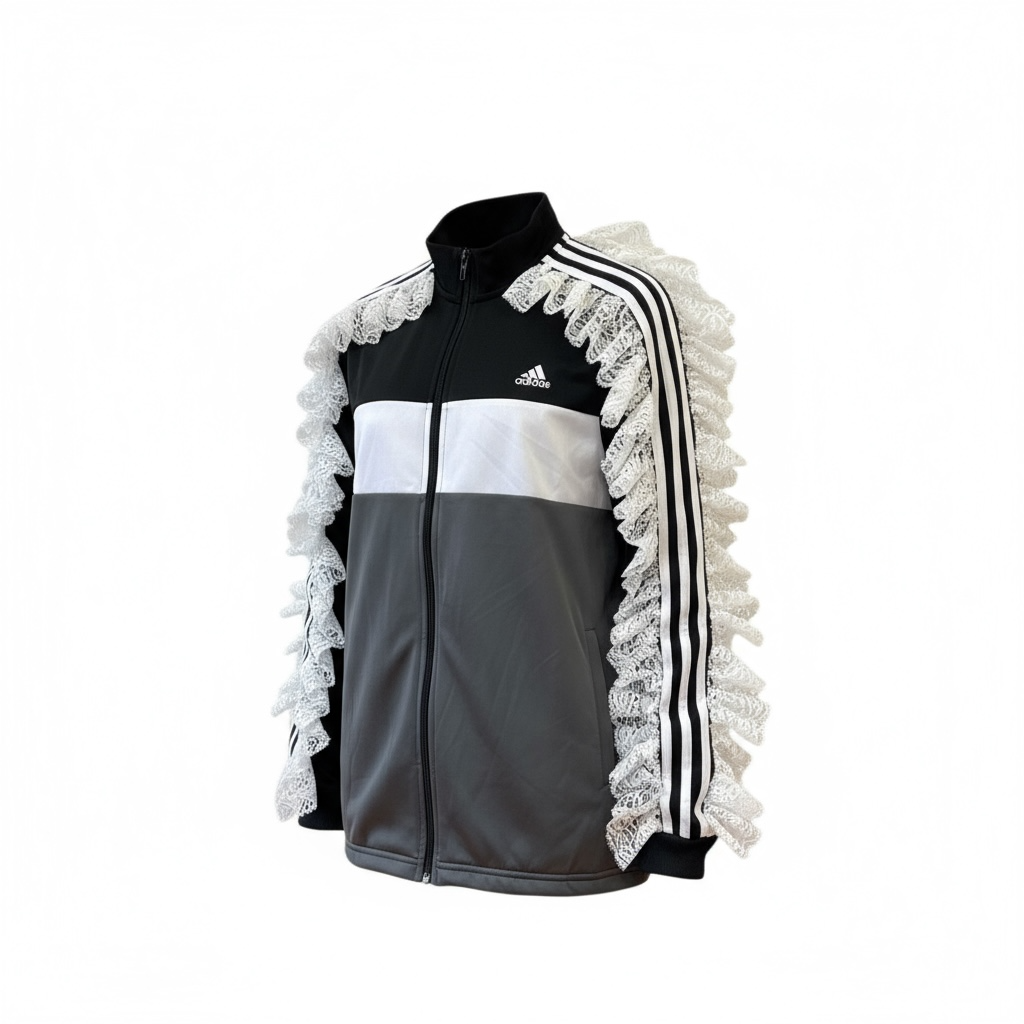#7 Veste de sur-vêtement Adidas froufrous