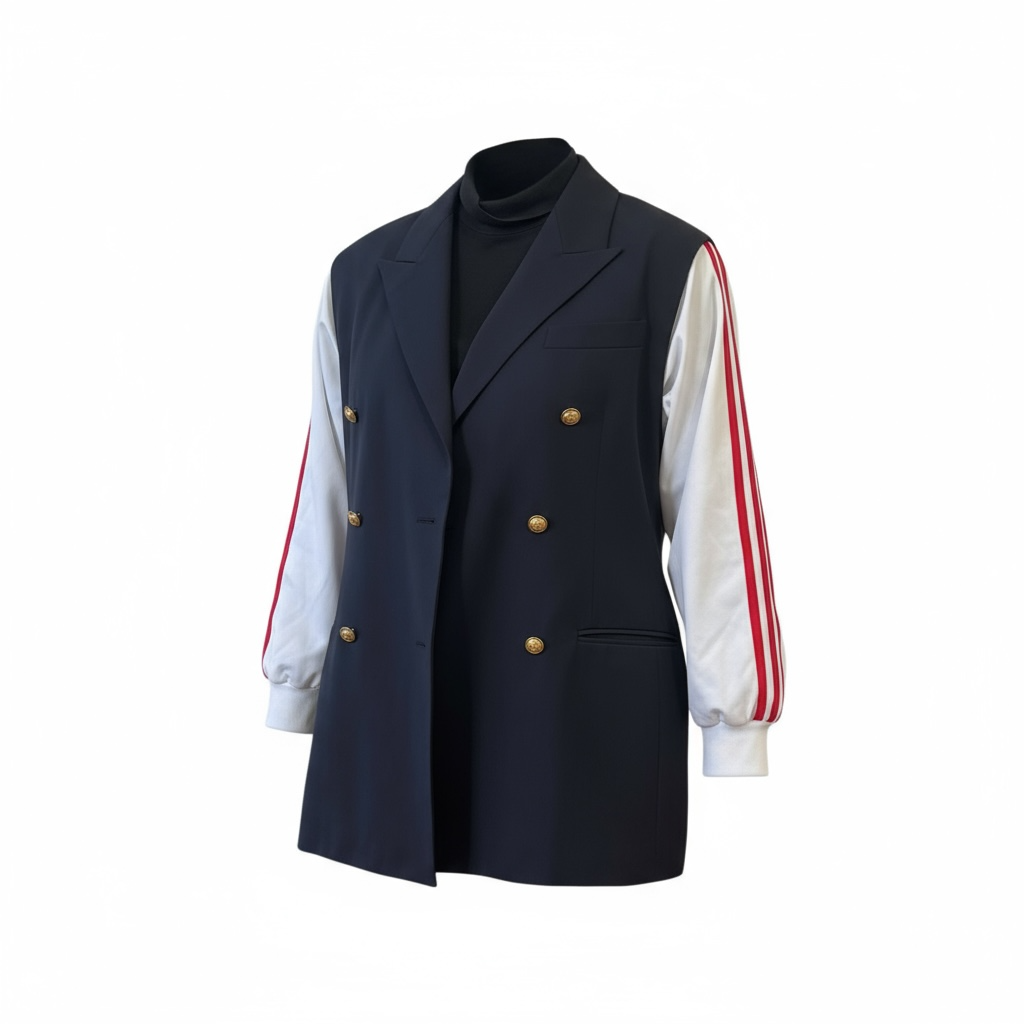 #59 Veste blazer avec manches Adidas